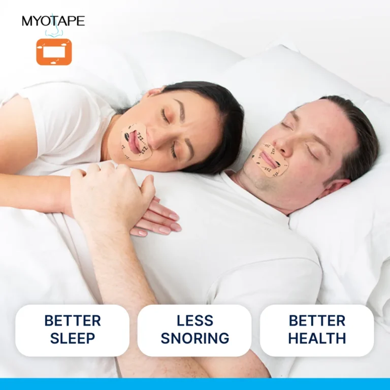 Mouth tape benefits are better sleep less snoring and better health